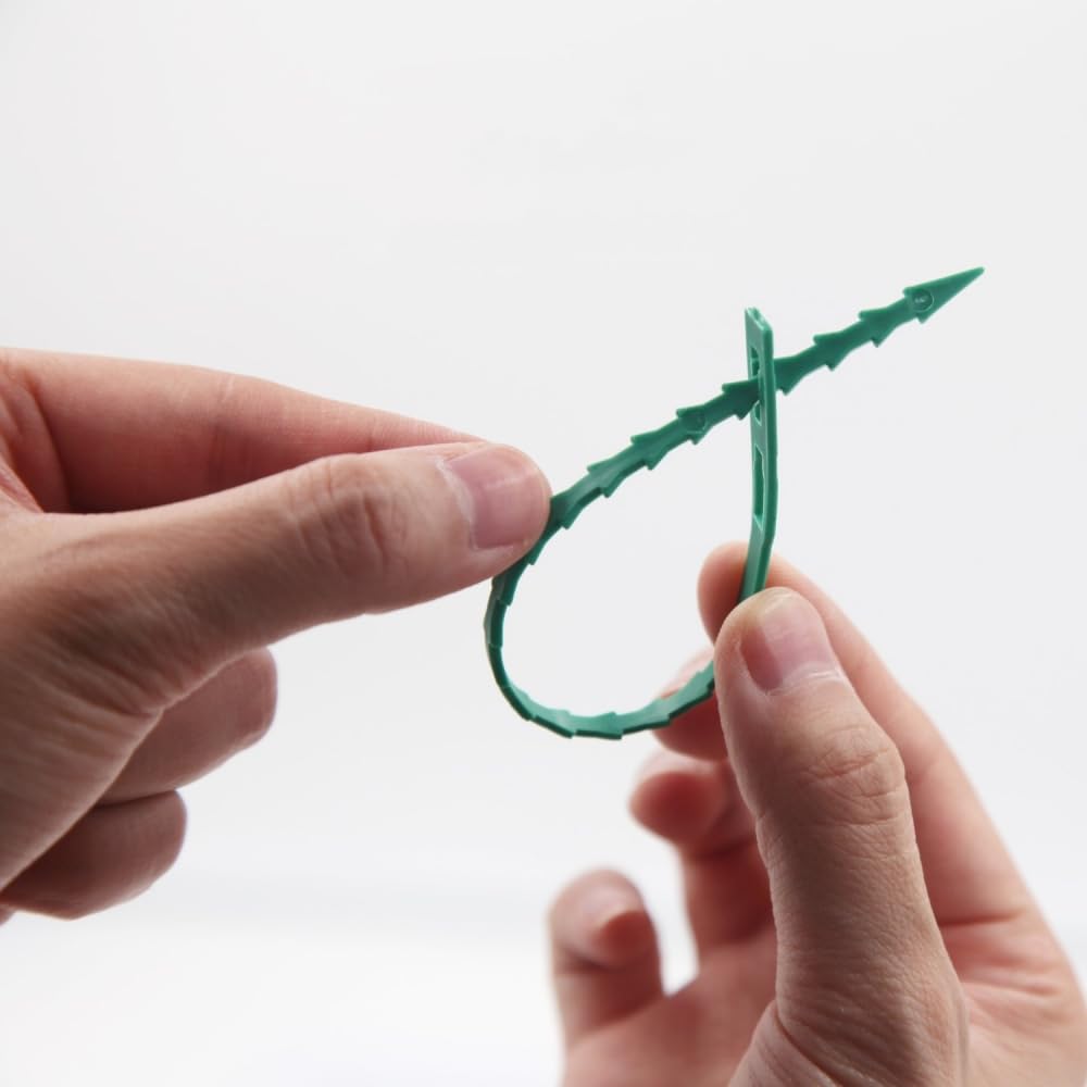 60 PCS Plant Support for Climbers Plant Support Sticks Plant Climbing Wall Clips Plant Ties Twist Tie Plant Holder Tie for Garden Accessories(17cm) - Seeds Ville