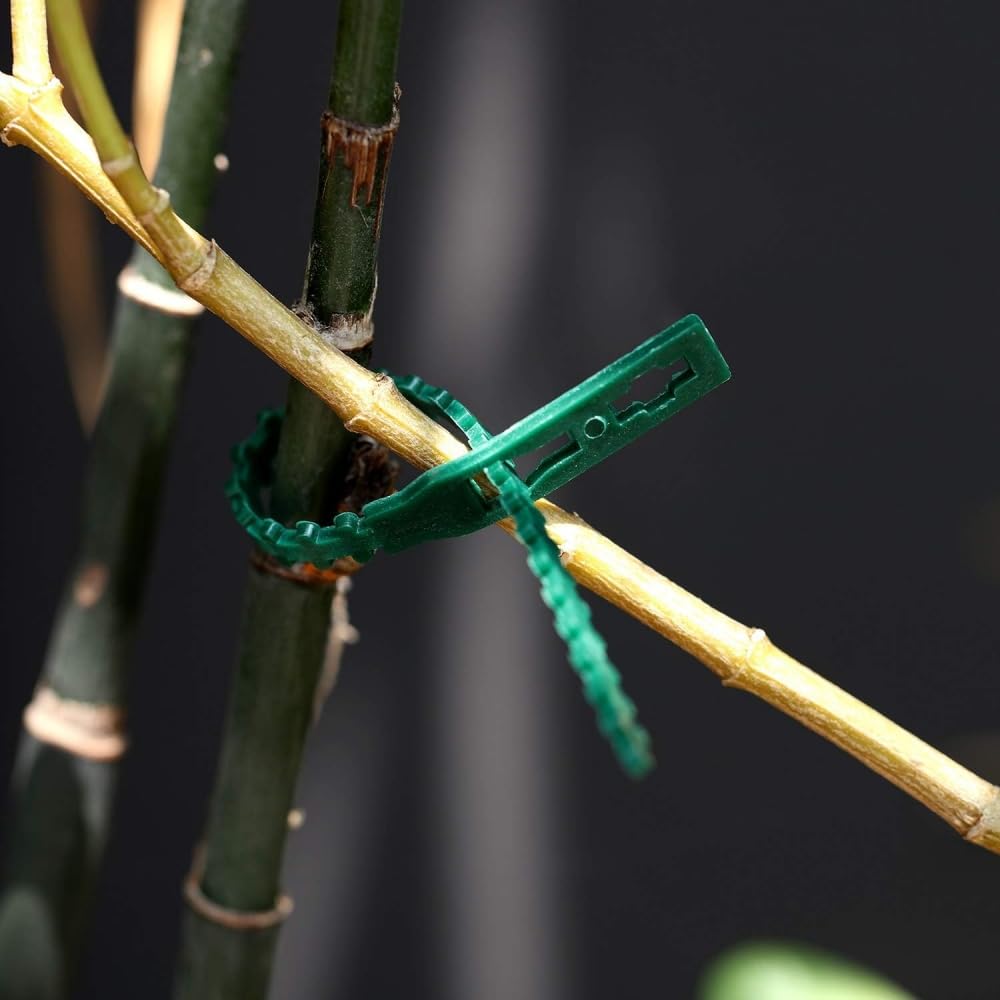60 PCS Plant Support for Climbers Plant Support Sticks Plant Climbing Wall Clips Plant Ties Twist Tie Plant Holder Tie for Garden Accessories(17cm) - Seeds Ville