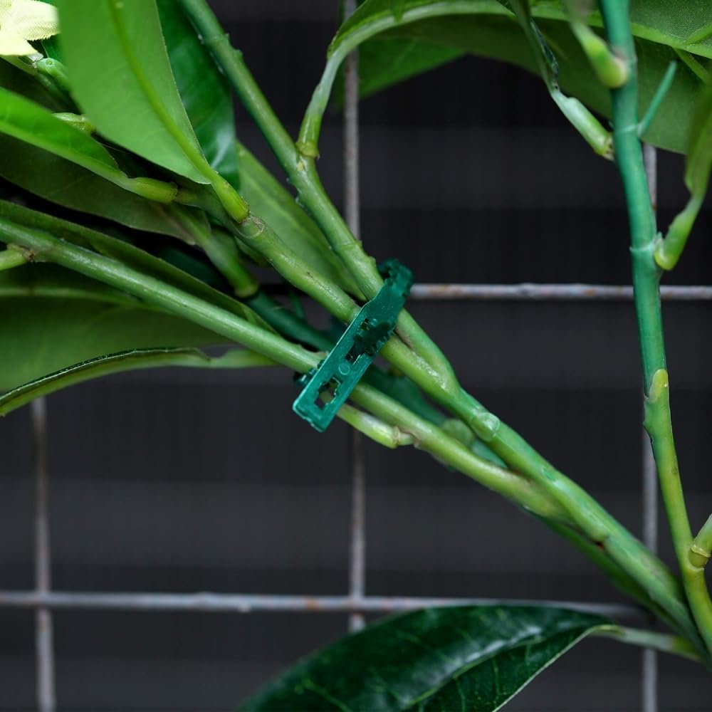 60 PCS Plant Support for Climbers Plant Support Sticks Plant Climbing Wall Clips Plant Ties Twist Tie Plant Holder Tie for Garden Accessories(17cm) - Seeds Ville