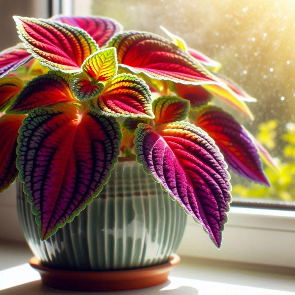 100+ Seeds- Hybrid Dwarf Rainbow Coleus Plant Seeds- Grow Indoor & Outdoor- Year Round. - Seeds Ville
