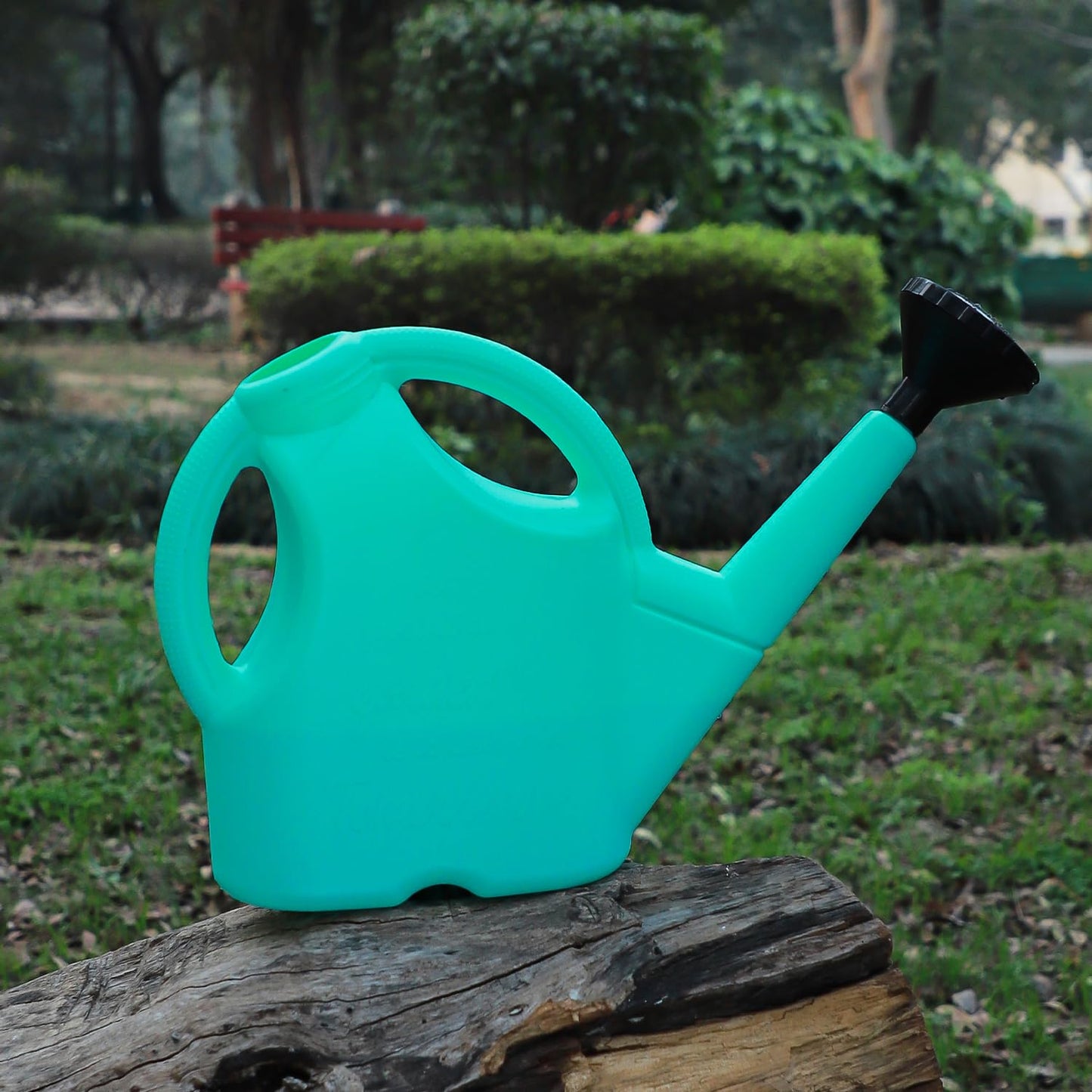 Klassic Watering Can (5L) | Plastic Green Water Can with Sprayer for Plants/Garden | Indoor Outdoor Watering Shower Can | Sprinkler for Plants | Watering Hand Bottles for Garden | Water Spray Can - Seeds Ville