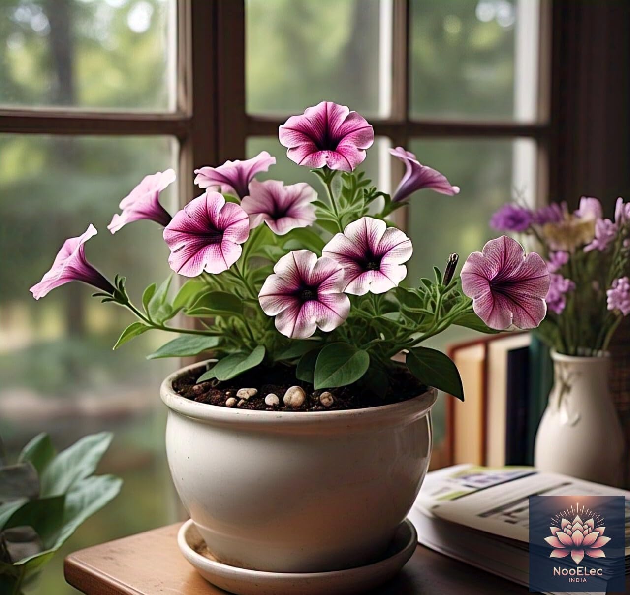 200+ Seeds- Petunia Perfection: Hybrid Seeds for Easy-to-Grow, Vibrant Flowers - Indoor, Outdoor, Year-Round - Seeds Ville