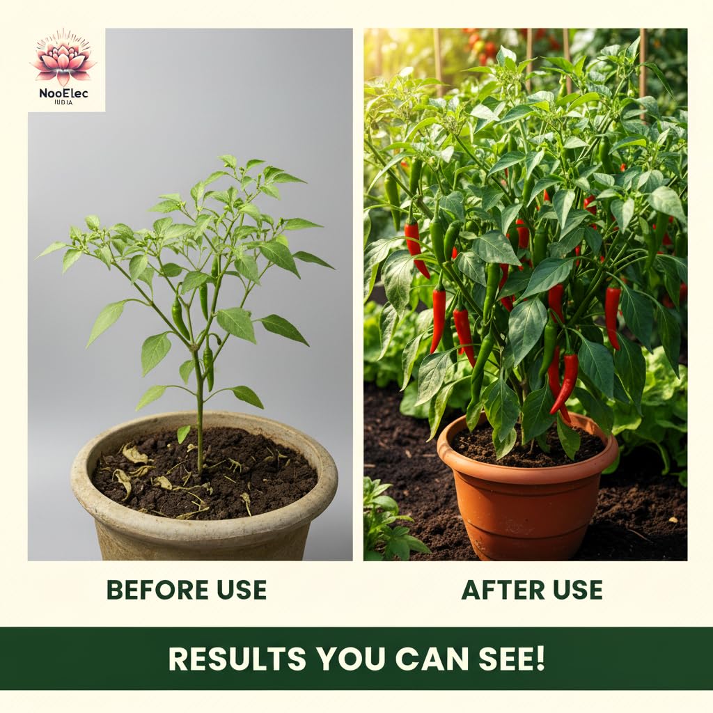 All Vegetables Plant Food Fertilizer Pack | 2X Yield Formula, Disease Protection, Healthy Roots | With Power of Neem & Mycorrhiza (1 KG) - Seeds Ville