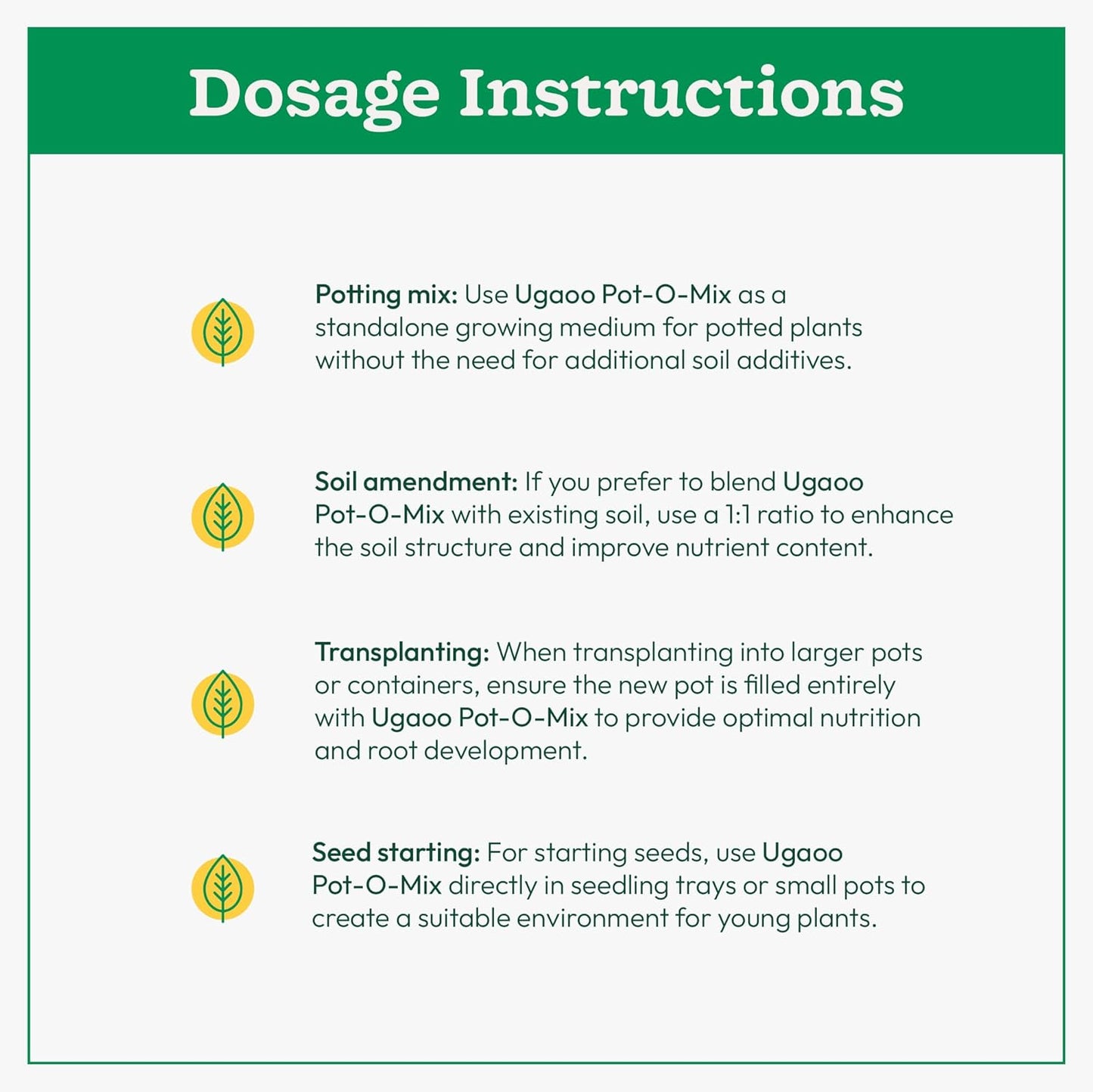 Ugaoo Pot-O-Mix Potting Soil with Fertilizer for Home Garden Plants - 5 kg