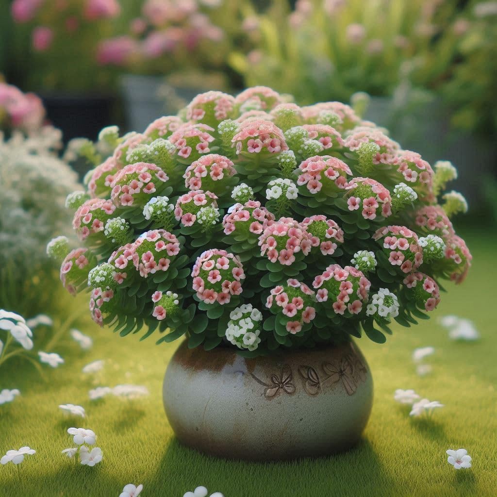 100+ SEEDS- Royal Carpet Alyssum HYBRID Flower Seeds For Gardening. Heirloom - Fragrant Ground Cover. (Salamon) - Seeds Ville