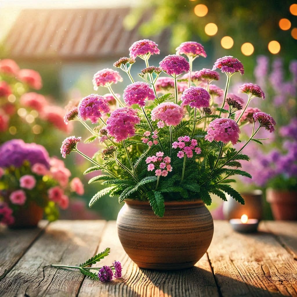 NooElec Seeds India 50+ SEEDS- Hybrid Flower Seeds For Planting - All Year Growing Hybrid Flower Seeds (Verbena Mix Hybrid) - Seeds Ville