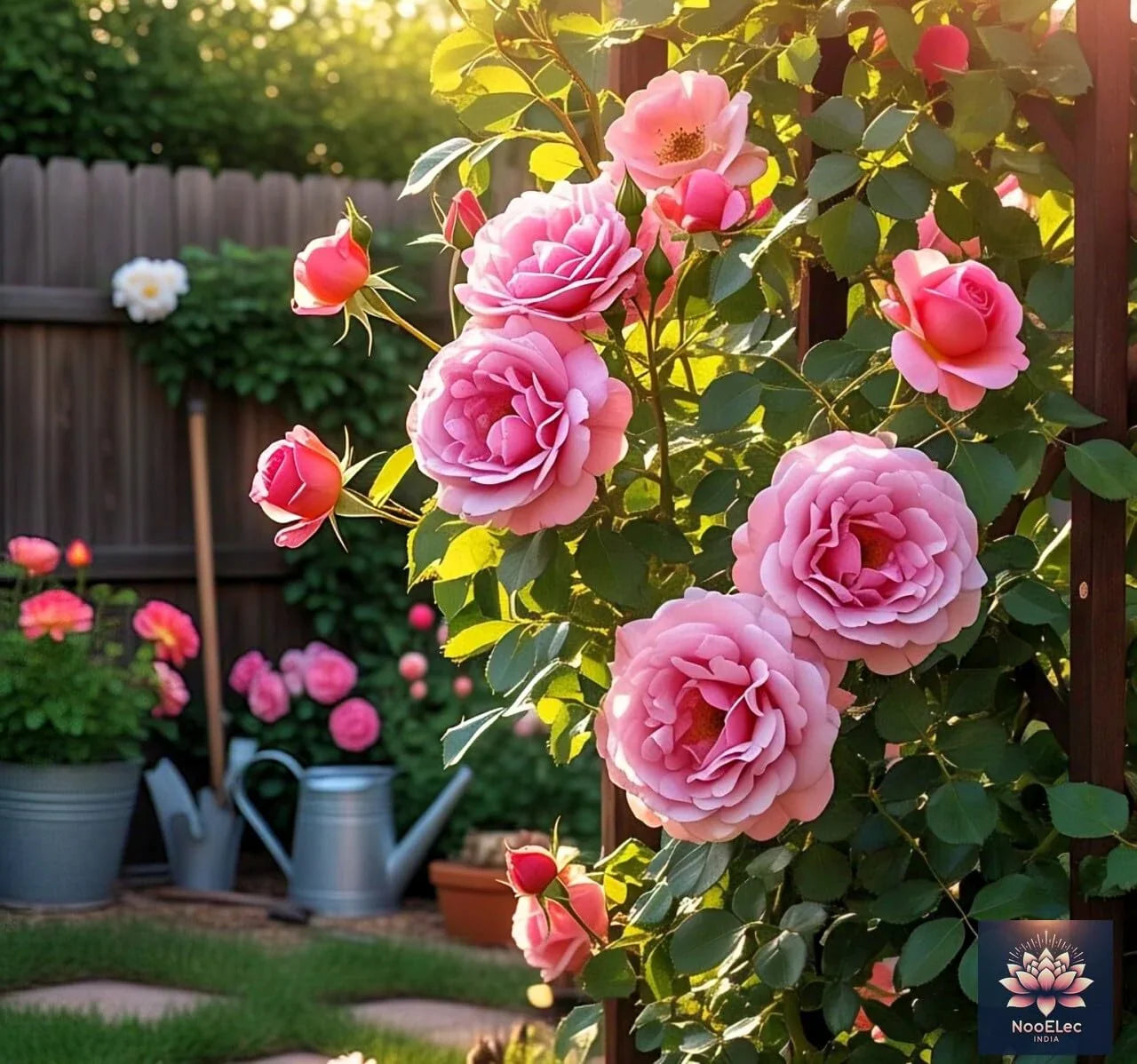 Climbing Rose Flower Seeds, 60 Seeds Pack - Hybrid, Year-Round Blooms, Minimal Care (MIX) - Seeds Ville