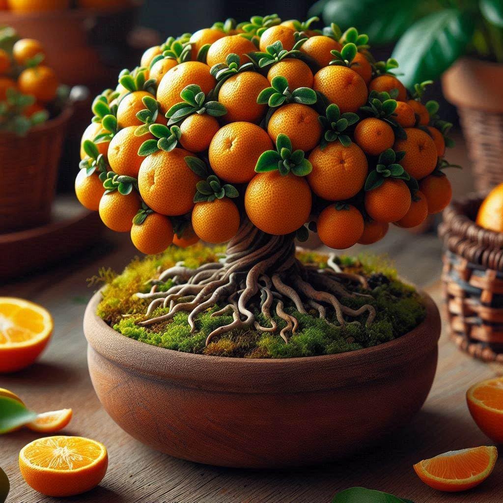 8 Variety Dwarf Fruit Seeds Combo Pack- (Apple, Orange, Lemon, Guava, Watermelon, Grapes, Papaya, Pomegranate) - 5 Seeds of Each - Seeds Ville