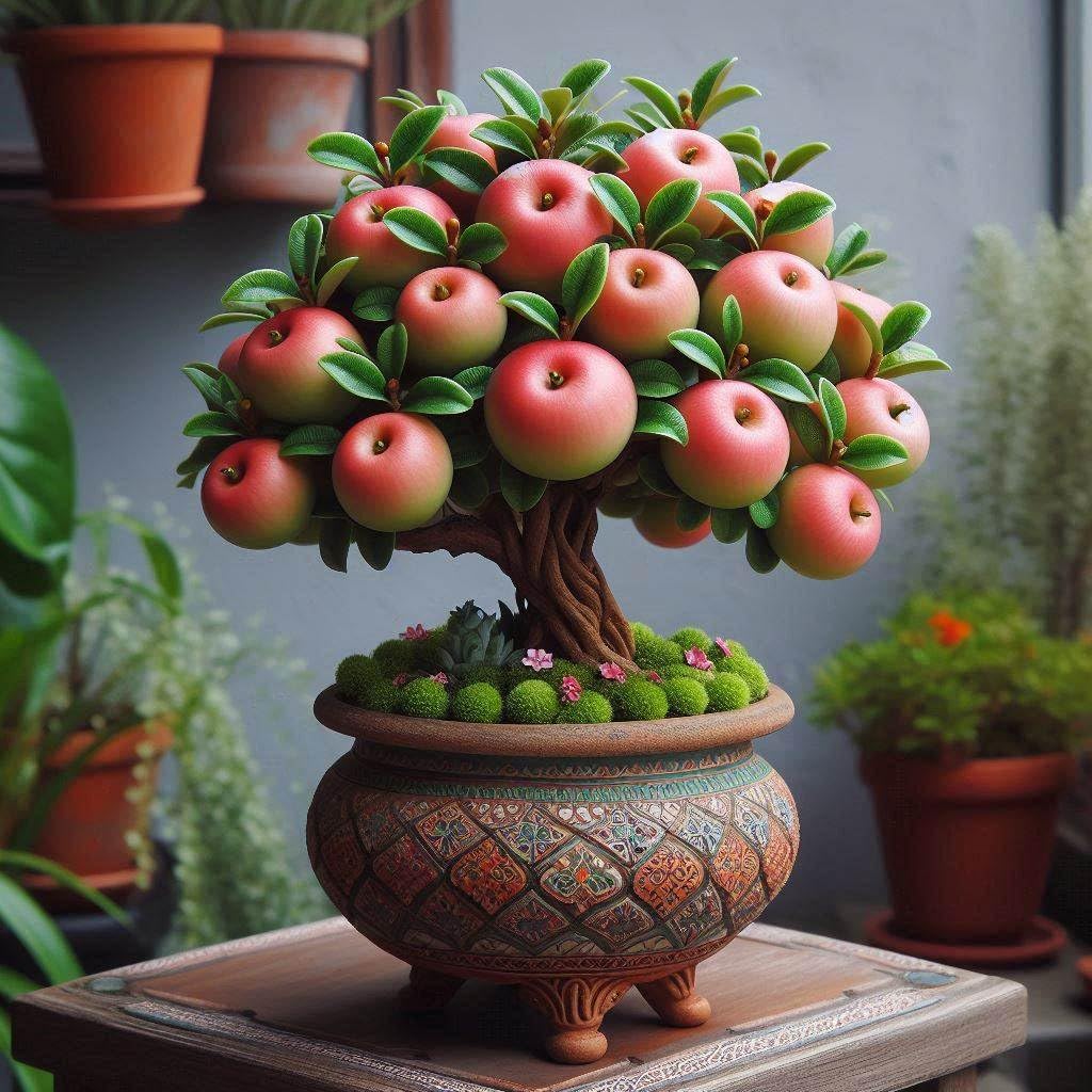 5 Variety HYBRID Dwarf Fruit Seeds Combo- Grow Indoor & Outdoor Both- 5 Packs of Seeds-50 Seeds Total - Seeds Ville