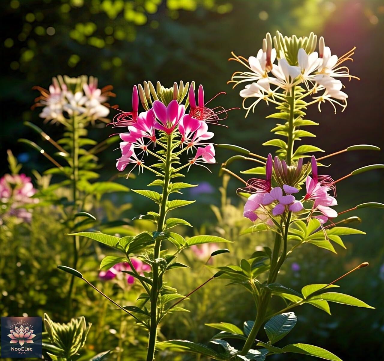 35+ SEEDS- Cleome Flower Seeds For Planting - Easy to Grow, All Year Bloom, Low Maintenance - Seeds Ville