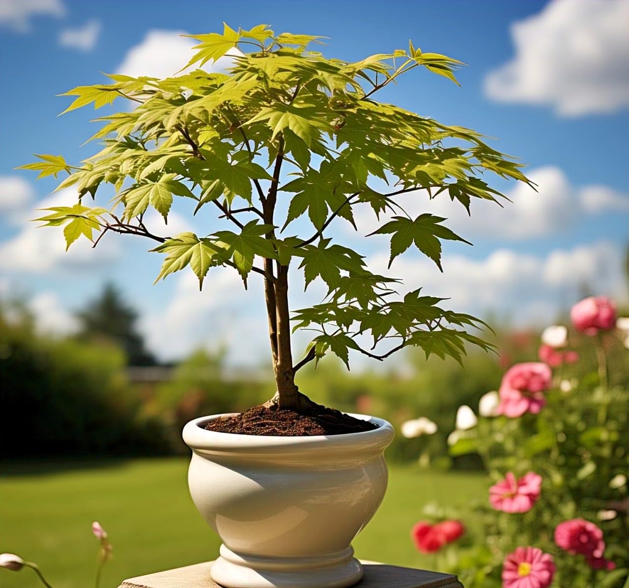 BlimBurn Asian Maple Tree Seeds For Planting Home Garden -35 Pcs- Grow Indoor & Outdoor - Low Maintenance - Grow All Year - All India. - Seeds Ville