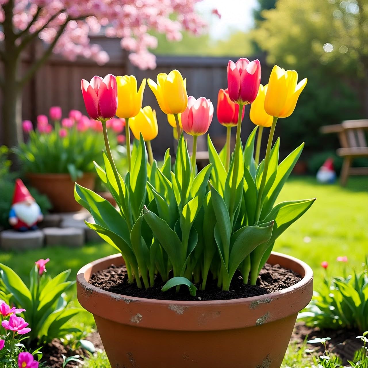 BlimBurn Hybrid Tulip Mix Flower Seeds - 50+ Seeds, Easy to Grow & Care, Suitable for All India Climates - Seeds Ville