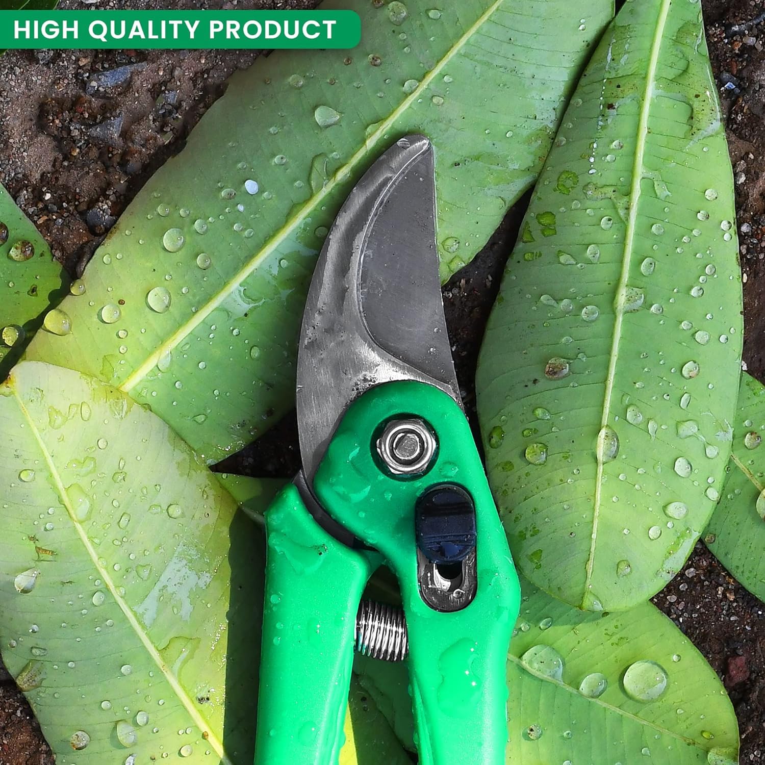 Assorted Hand Pruner Cutter - 1 Pc (Steel Blades) Heavy Duty Gardening Cutter Tool | Wood Branch Trimmer | Grass Cutting Accessory | Plant Cutter for Home Garden - Seeds Ville