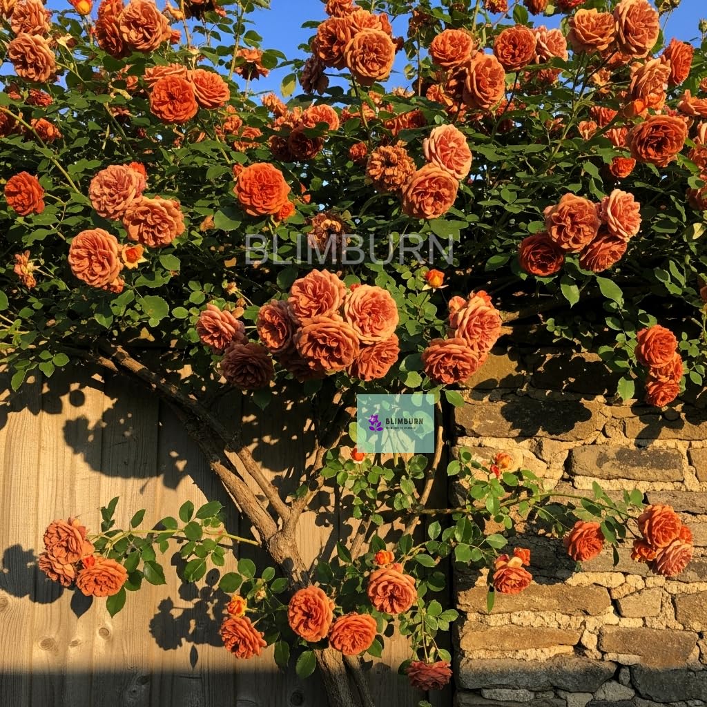 BlimBurn® Climbing Rose Imported Flower Seeds for Home and Kitchen Gardening Pack of 100+ Seeds. (BROWN) - Seeds Ville