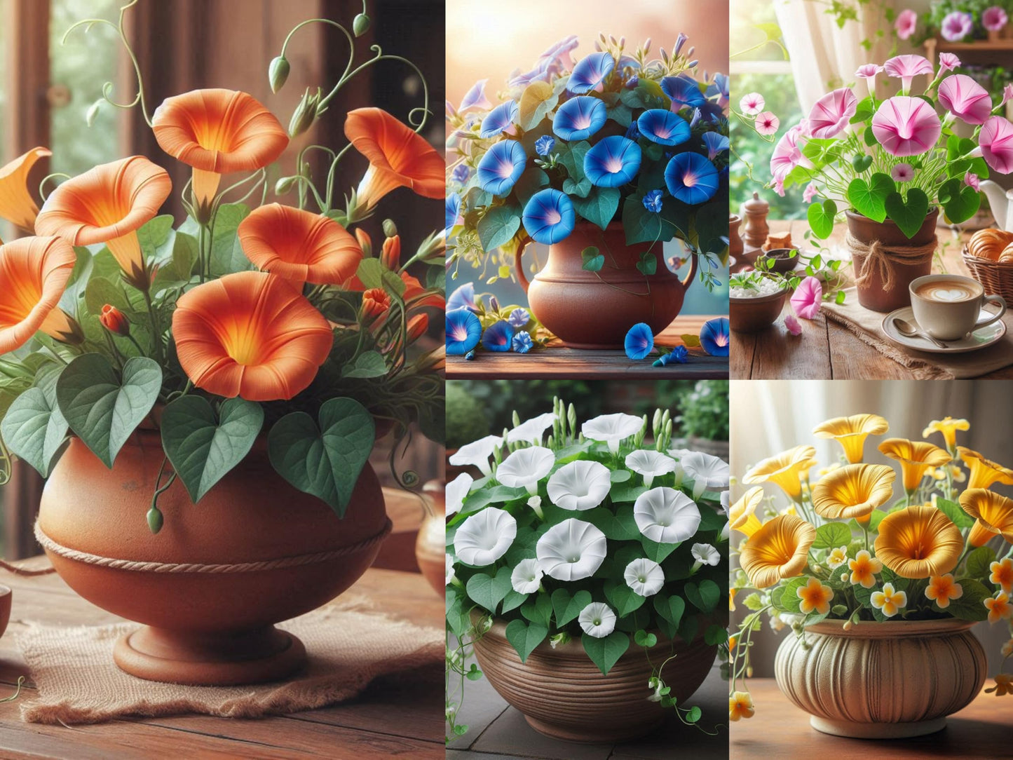 35+ SEEDS- Dwarf Morning Gloey Flower F1 Seeds For Planting (Low Maintenance) (Heavenly Blue) - Seeds Ville