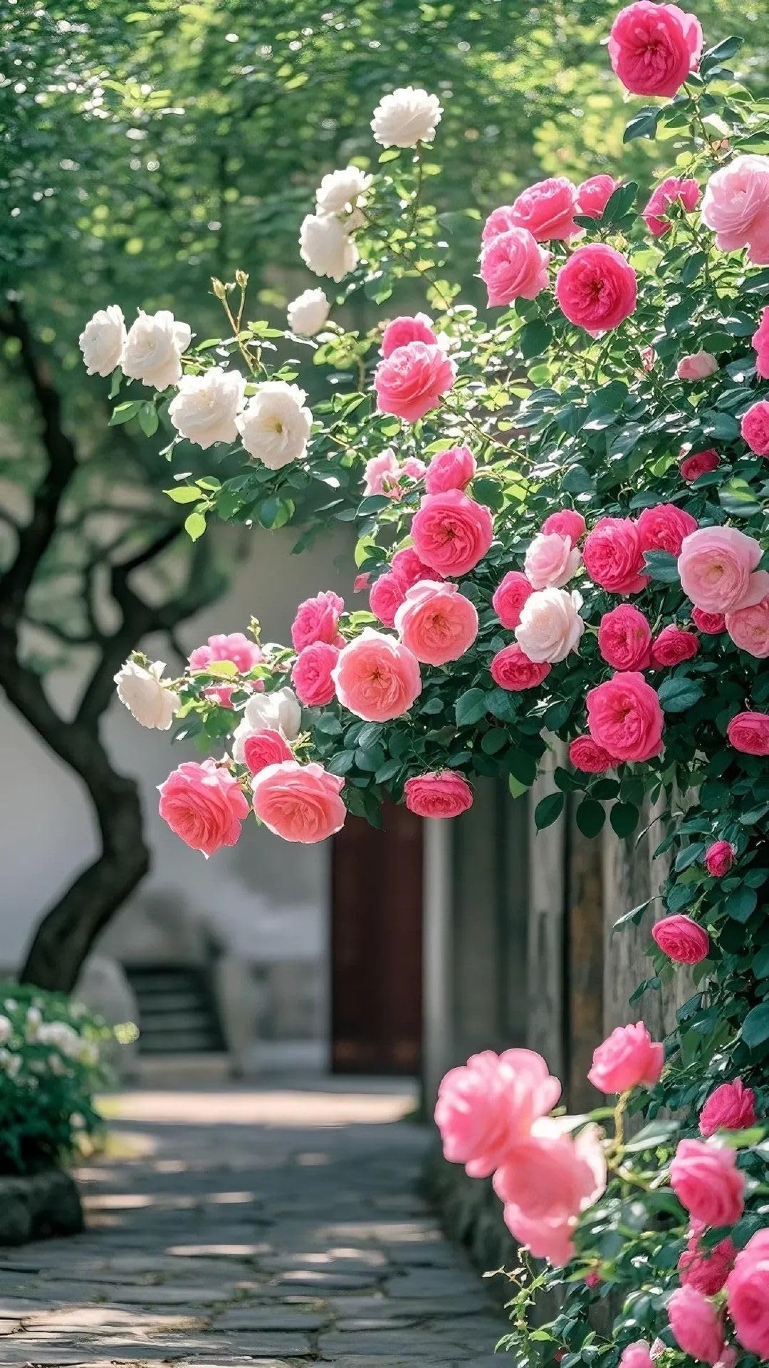 Imported Climbing Rose Flower seeds for Home and Kitchen Gardening Pack 80 to 100 seeds (MIXEDCOLOR SHADE-3)