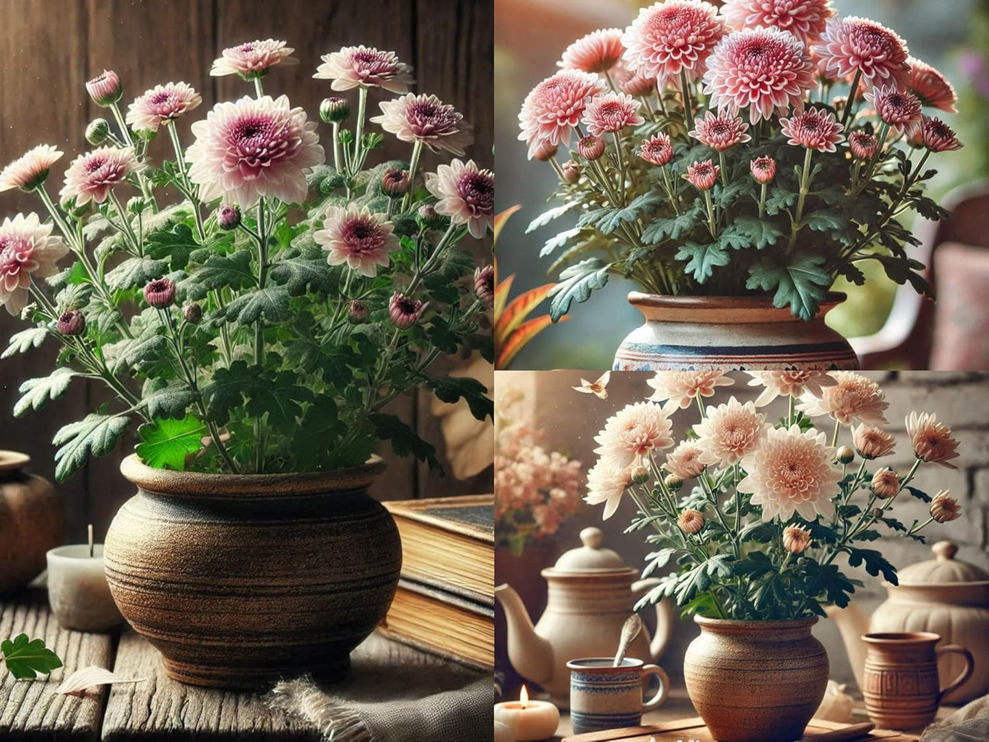 50+ SEEDS- Hybrid Flower Seeds For Planting - All Year Growing Hybrid Flower Seeds (Chrysanthemum Mix Hybrid (गुलदाउदी Guldaudi)) - Seeds Ville