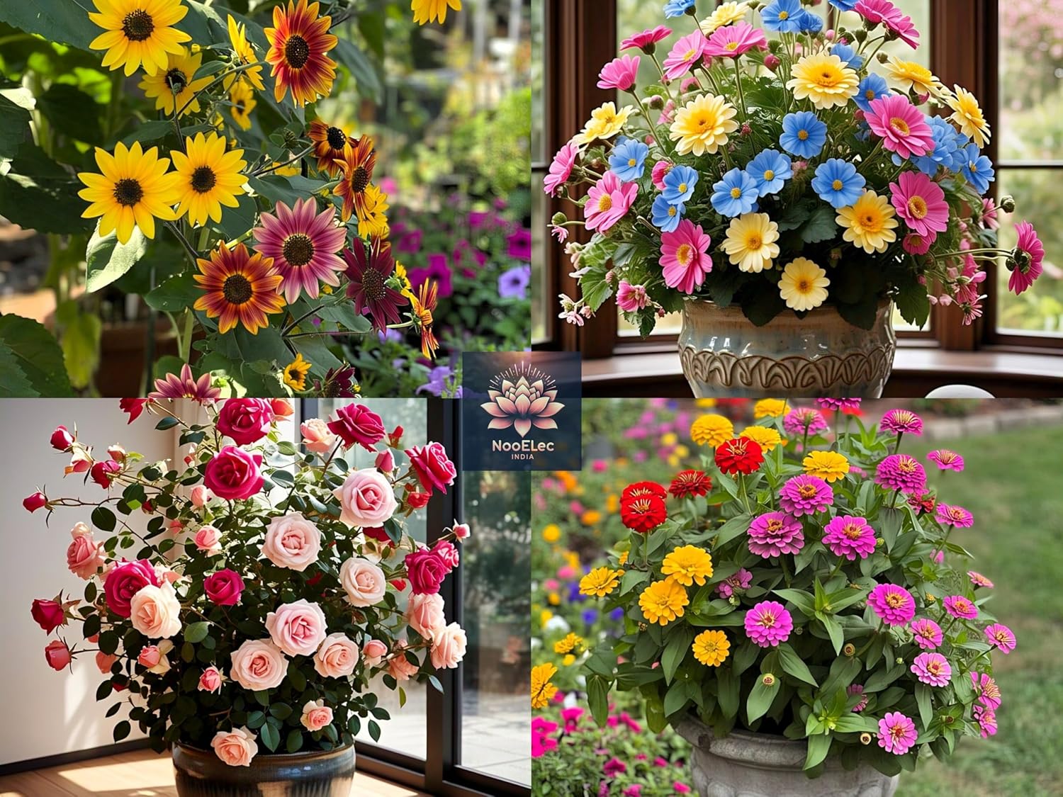 12-in-1 Summer Flower Rare Hybrid Seeds Collection: Easy to Grow, Low Maintenance, Suitable for All Indian Regions - Seeds Ville