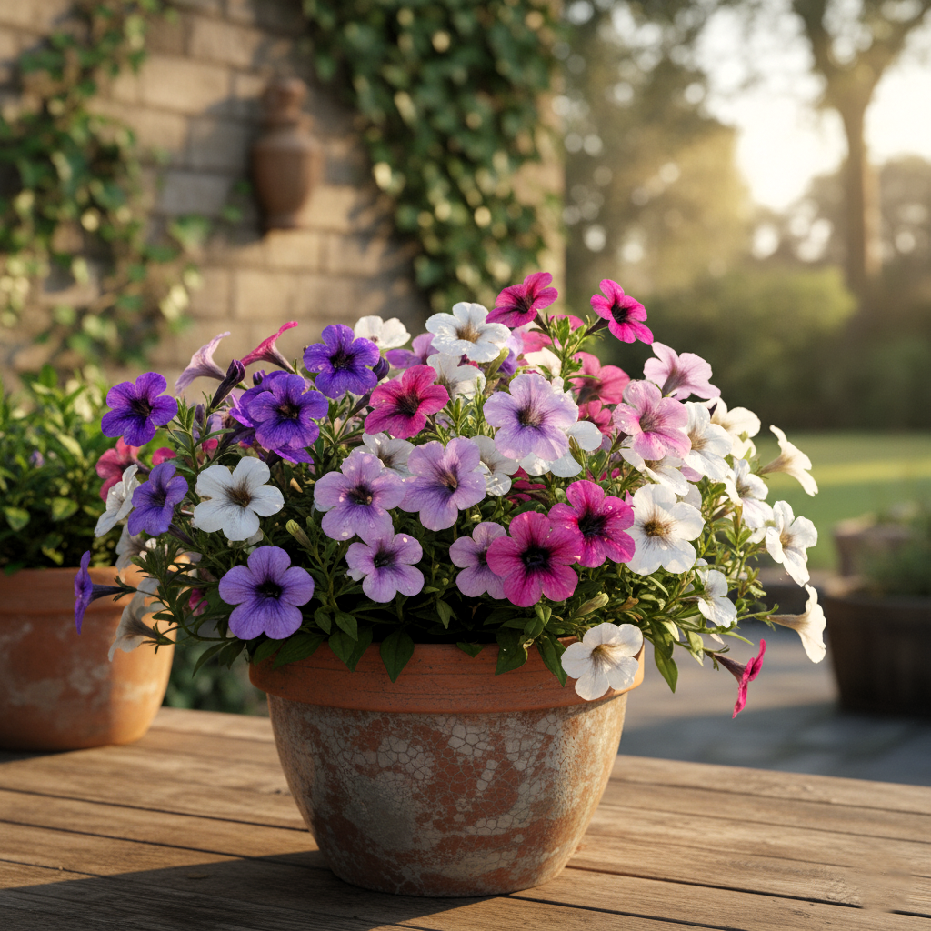 Seeds Ville Wild Petunia Mix Flower Seeds- 35+ Seeds Pack - Grow All Year. - Seeds Ville