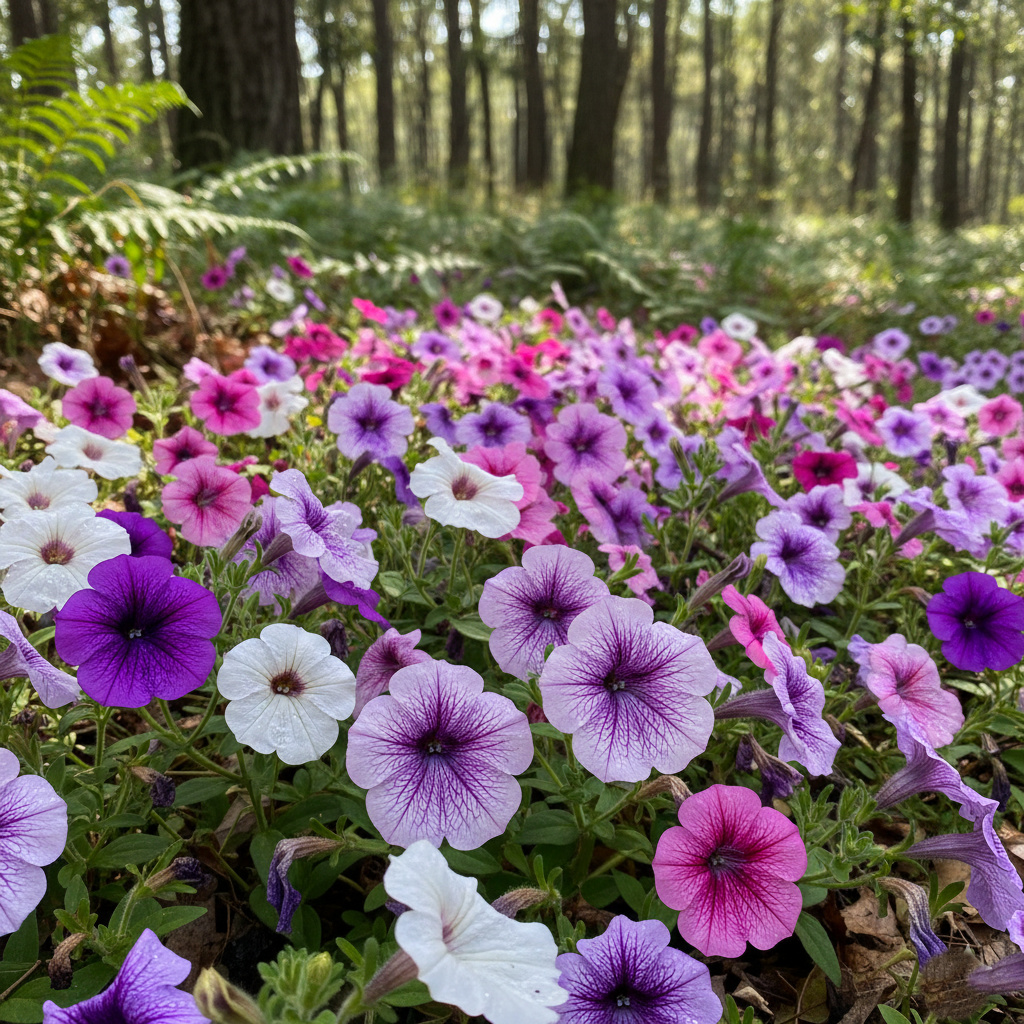 Seeds Ville Wild Petunia Mix Flower Seeds- 35+ Seeds Pack - Grow All Year. - Seeds Ville