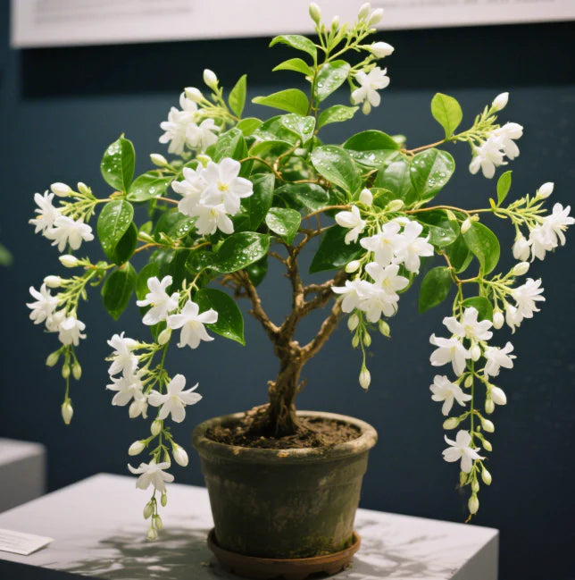 hanging jasmine plant 100+ SEEDS- Premium Fragrant Hanging Jasmine Flower Seeds – Easy Grow Cascading Blooms for Home Decor