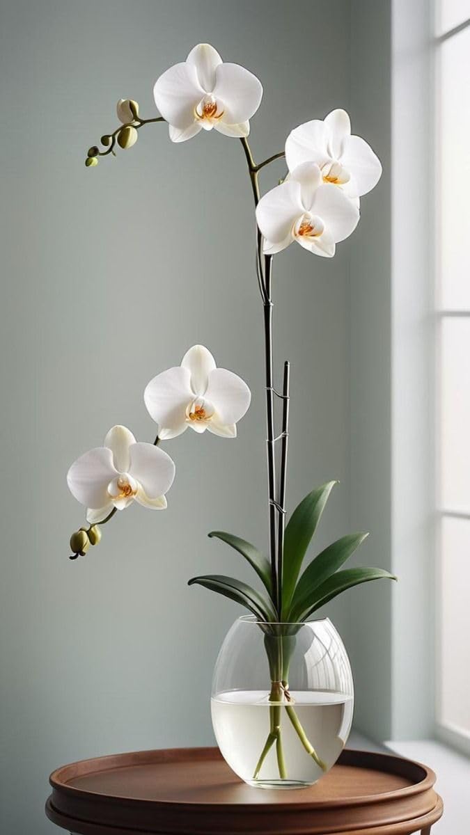 Orchid Plant Combo Pack of 4 Mix Colors | Without Pot | Indoor & Outdoor Live Plants