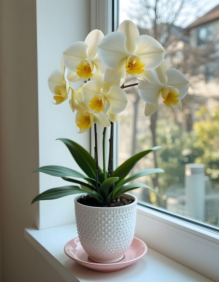 Seeds Ville Assorted Orchid Live Plants Pack of 4