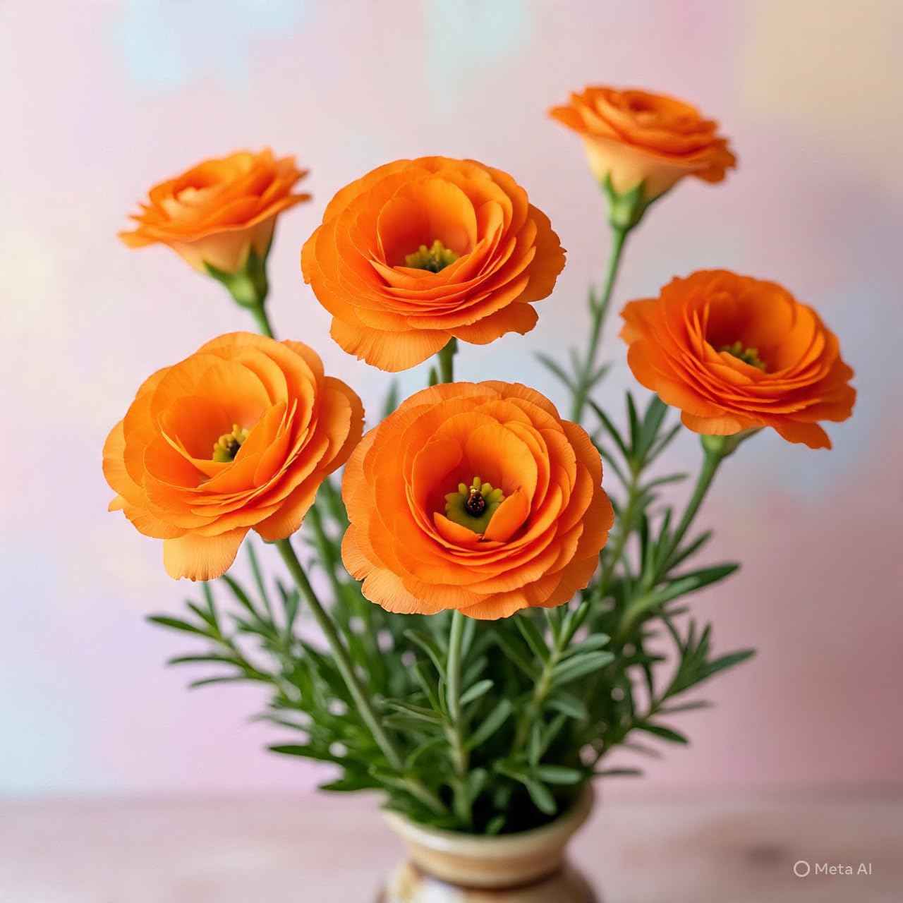 Radha Krishna Agriculture® Imported Lisianthus Flower Seeds for Home and Kitchen Gardening Pack of 100 seeds (MULTISHADE)