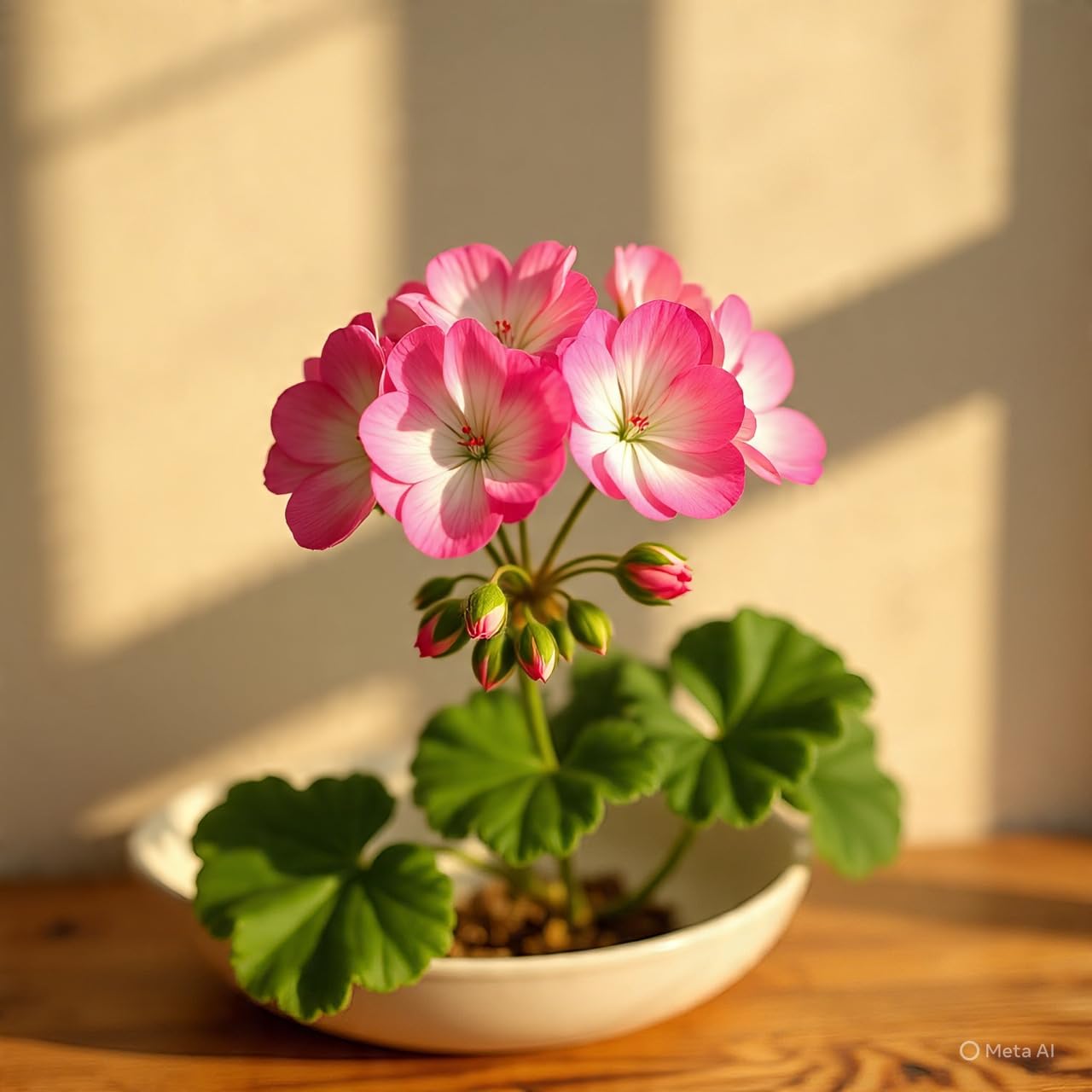 Climbing Double Geranium Flower Seeds for Home and Kitchen Gardening, Pack of 60 to 80 seeds