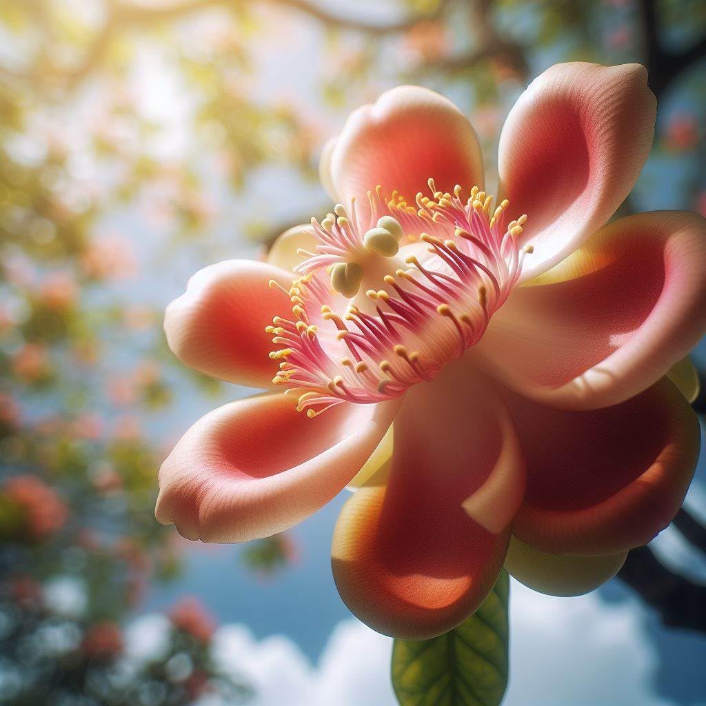 50+ Seeds - Rare and Exotic Naga Linga or Shiva Linga Flower Seeds(Shiva Kamal Flower)