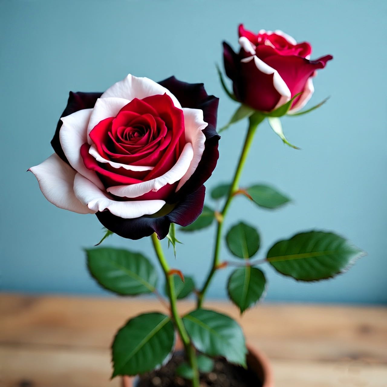 BlimBurn Rose Flower Seeds - Hybrid Collection (60+ Seeds) | Easy Grow, Fragrant, Drought Resistant - Seeds Ville