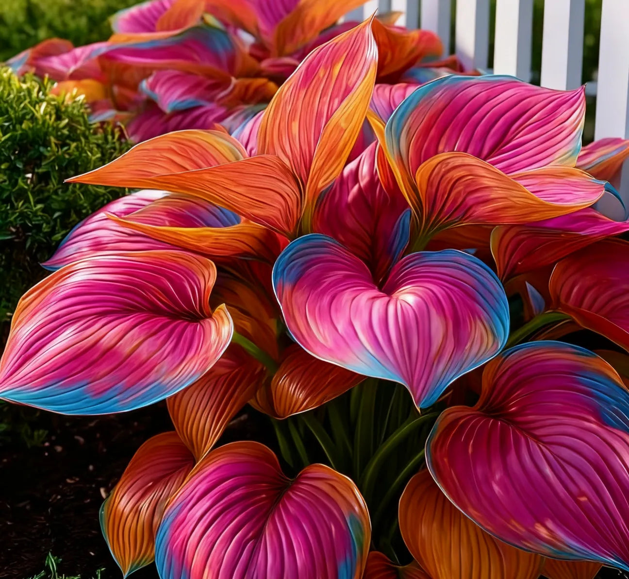 Rare Multicolor Hosta Seeds with Organic Potmix: Vibrant, Easy-Grow, Shade-Loving Perennials