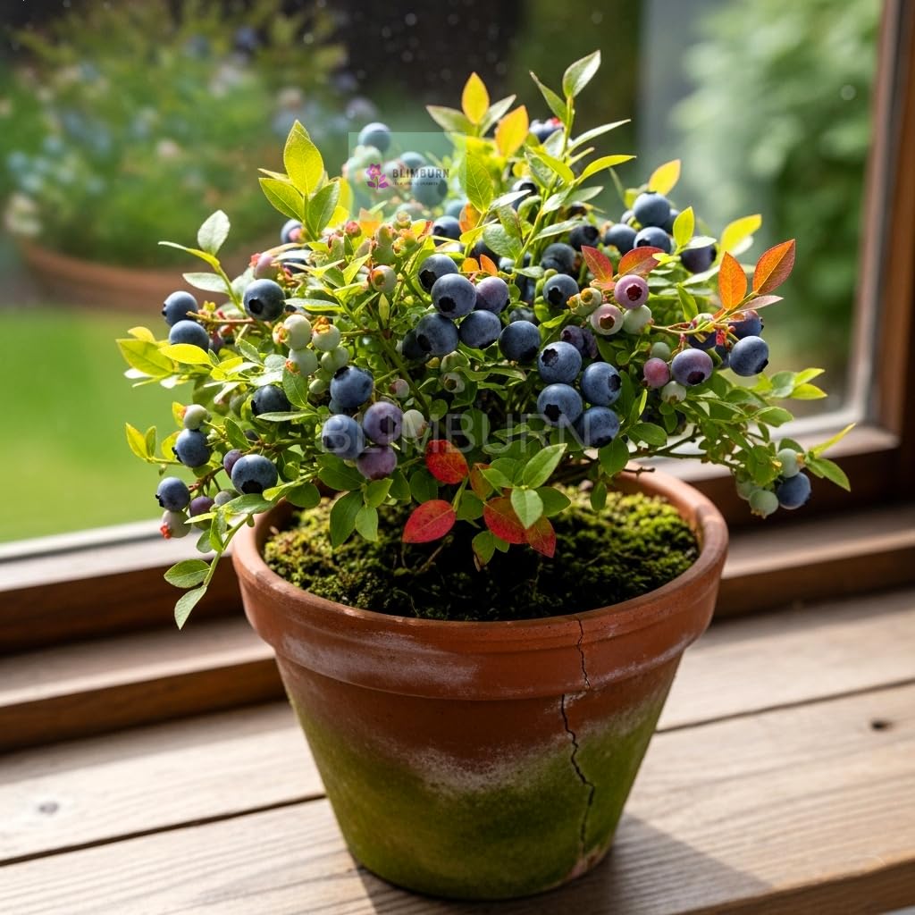 Exotic Dwarf Fruit Seeds Combo - 60 Seeds Total (20x Mulberry, 20x Blueberry, 20x Strawberry) | All Season, Easy to Grow for Balcony, Indoor, and Outdoor Home Garden in India - Seeds Ville