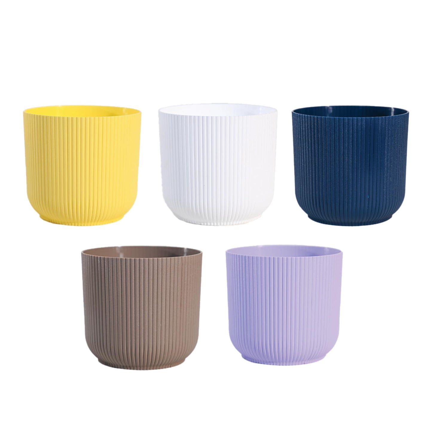 UGAOO Ibiza Pots for Home Planters, Decor, Garden Multicolour | Suitable for Home Indoor & Outdoor Gardening Plants (Ibiza Pots Pack of 10)