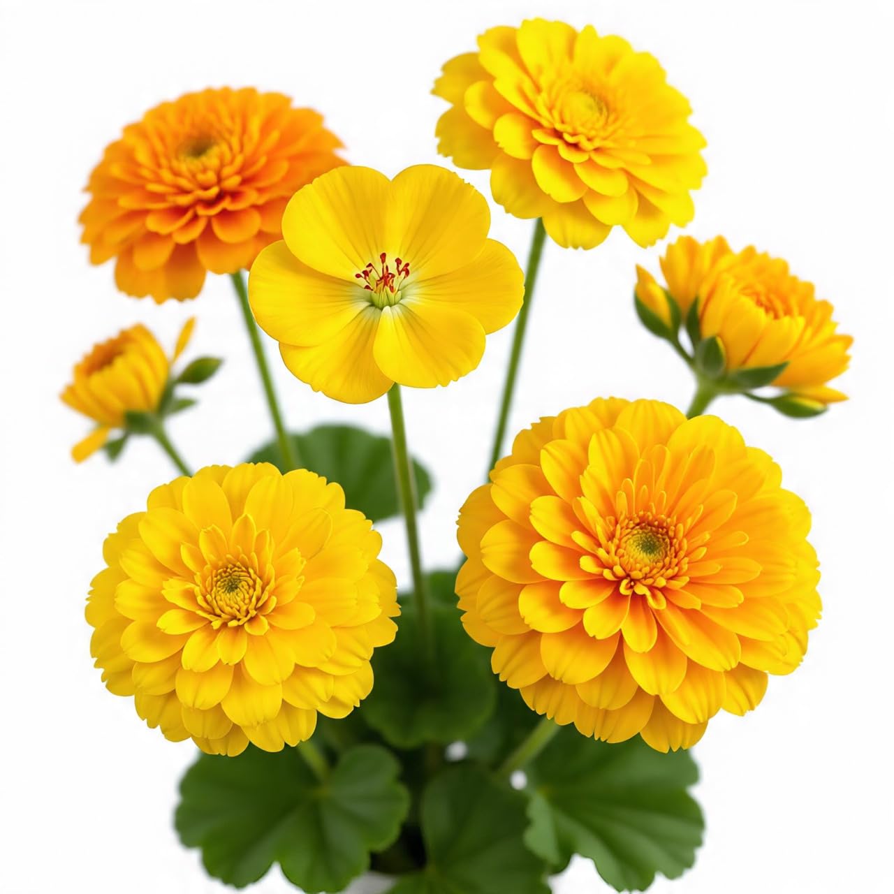 Climbing Double Geranium Flower Seeds for Home and Kitchen Gardening, Pack of 60 to 80 seeds