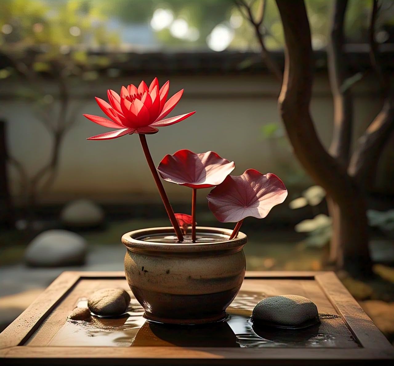 BlimBurn Bowl Lotus Flower Seeds Mix - 50 Seeds Pack, Easy Care, Indoor/Outdoor Growing, Unique Hybrid Varieties - Seeds Ville