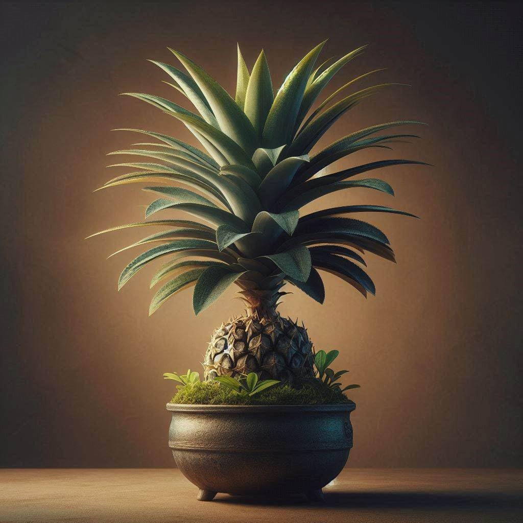 Organic Dwarf Fruit Seeds For Indoor & Outdoor Gardening- 15 Seeds Eco Pack (Dwarf Pineapple Seeds)