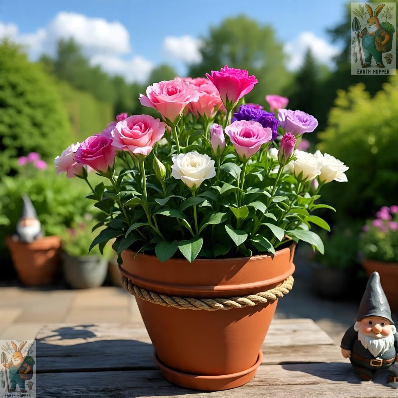 50+ SEEDS Lisianthus Flower Mix Colors Seed Pack, Easy Care & Fragrant & Air Purifying for Indoor & Outdoor Gardening - Seeds Ville