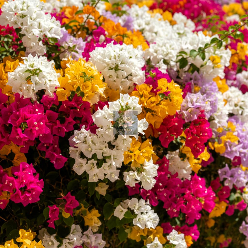 Rare Multi-Color Dwarf Bougainvillea Live Stem Cuttings (6-7") - Beautiful Indoor/Outdoor Bonsai Friendly Hybrid - Easy to Root Vivid Flower Cuttings (2 STEM CUTTINGS)
