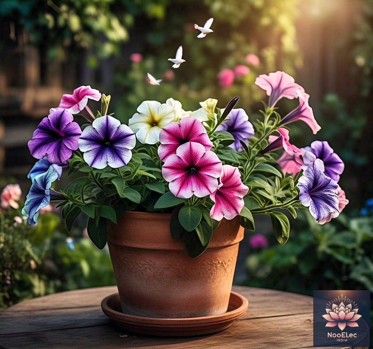 50+ SEEDS- Hybrid Petunia Seeds for Every Season - Grow Indoors & Outdoors, Low Maintenance, Endless Colors. Heavy Bloomer. - Seeds Ville