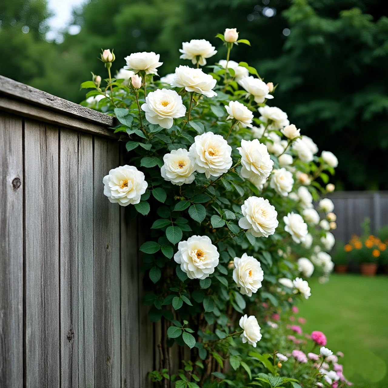 200+ SEEDS- Climbing Rose Flower Seeds Pack - Hybrid, Year-Round Blooms, Minimal Care (BLUE) - Seeds Ville