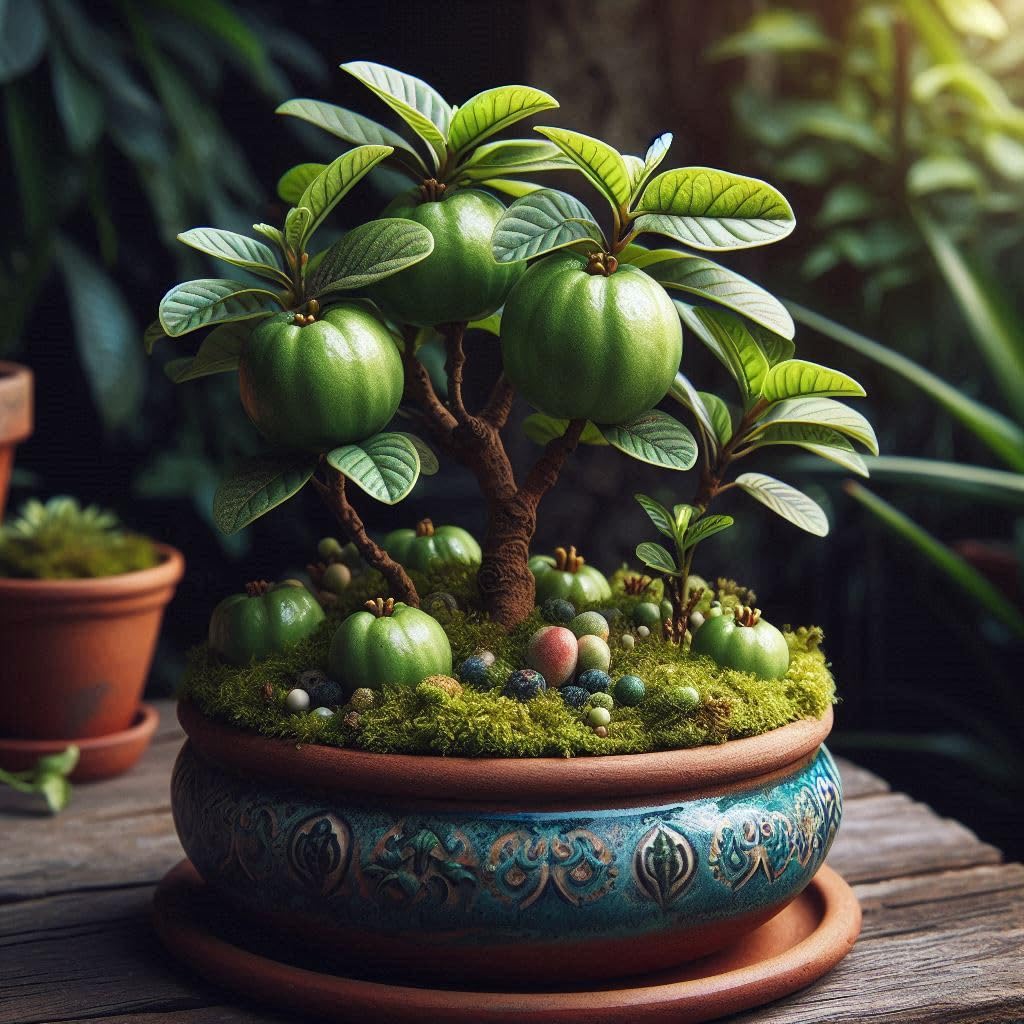 5 Variety HYBRID Dwarf Fruit Seeds Combo- Grow Indoor & Outdoor Both- 5 Packs of Seeds-50 Seeds Total - Seeds Ville