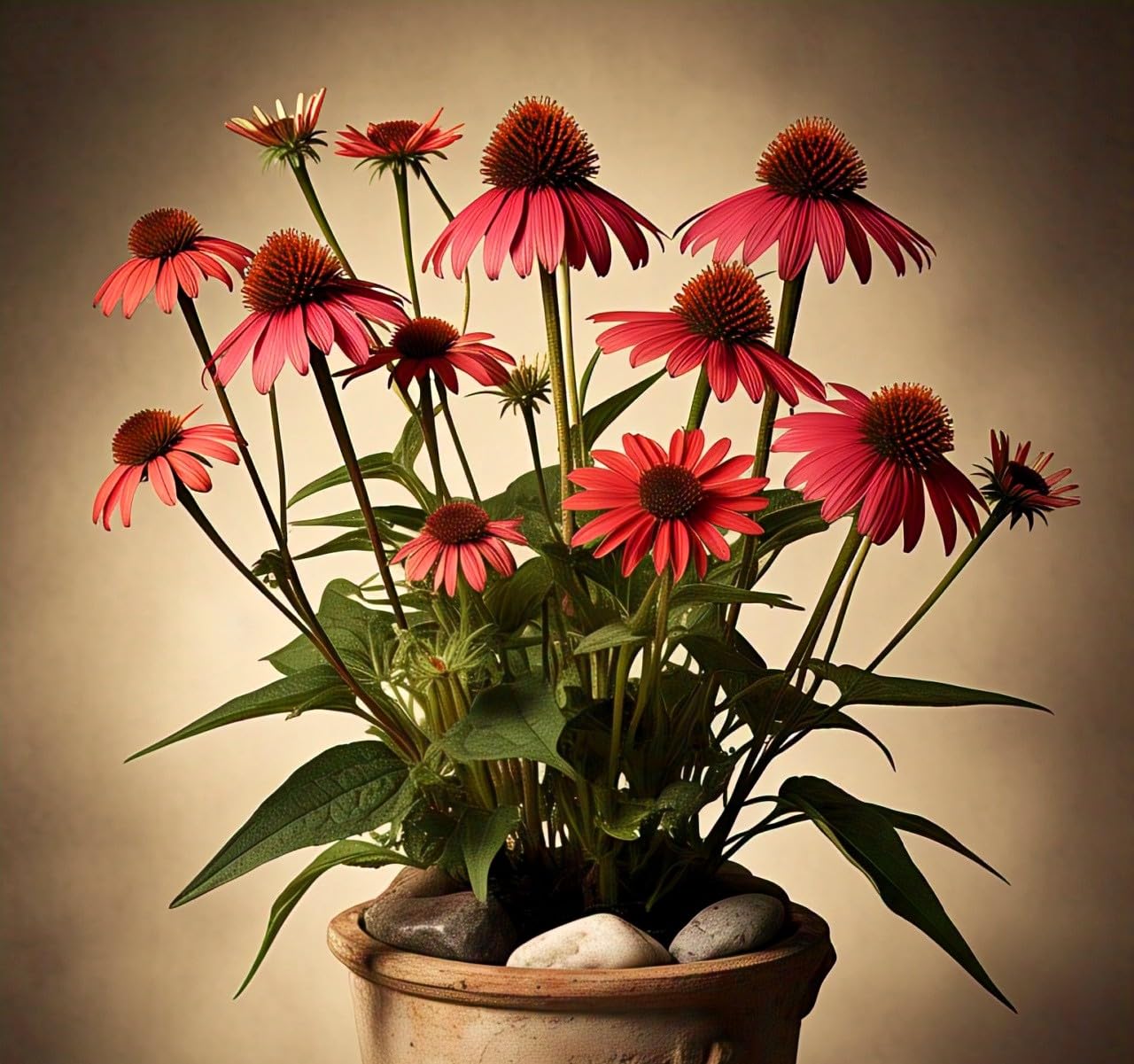 60+ Echinacea Coneflower Wildflower Seeds - Easy to Grow, Grow All Year, Low Care (RED)