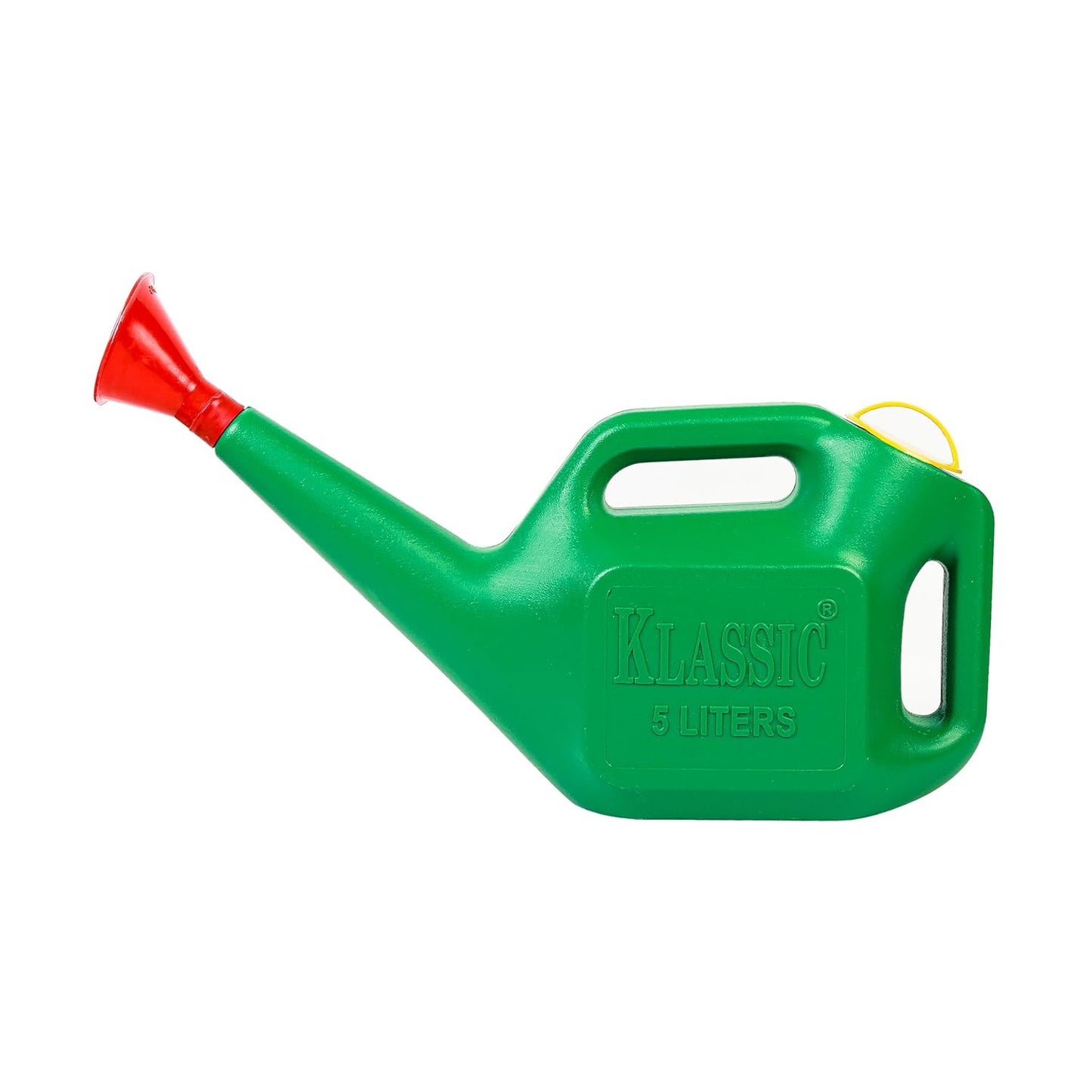 Klassic Watering Can (5L) | Plastic Green Water Can with Sprayer for Plants/Garden | Indoor Outdoor Watering Shower Can | Sprinkler for Plants | Watering Hand Bottles for Garden | Water Spray Can - Seeds Ville