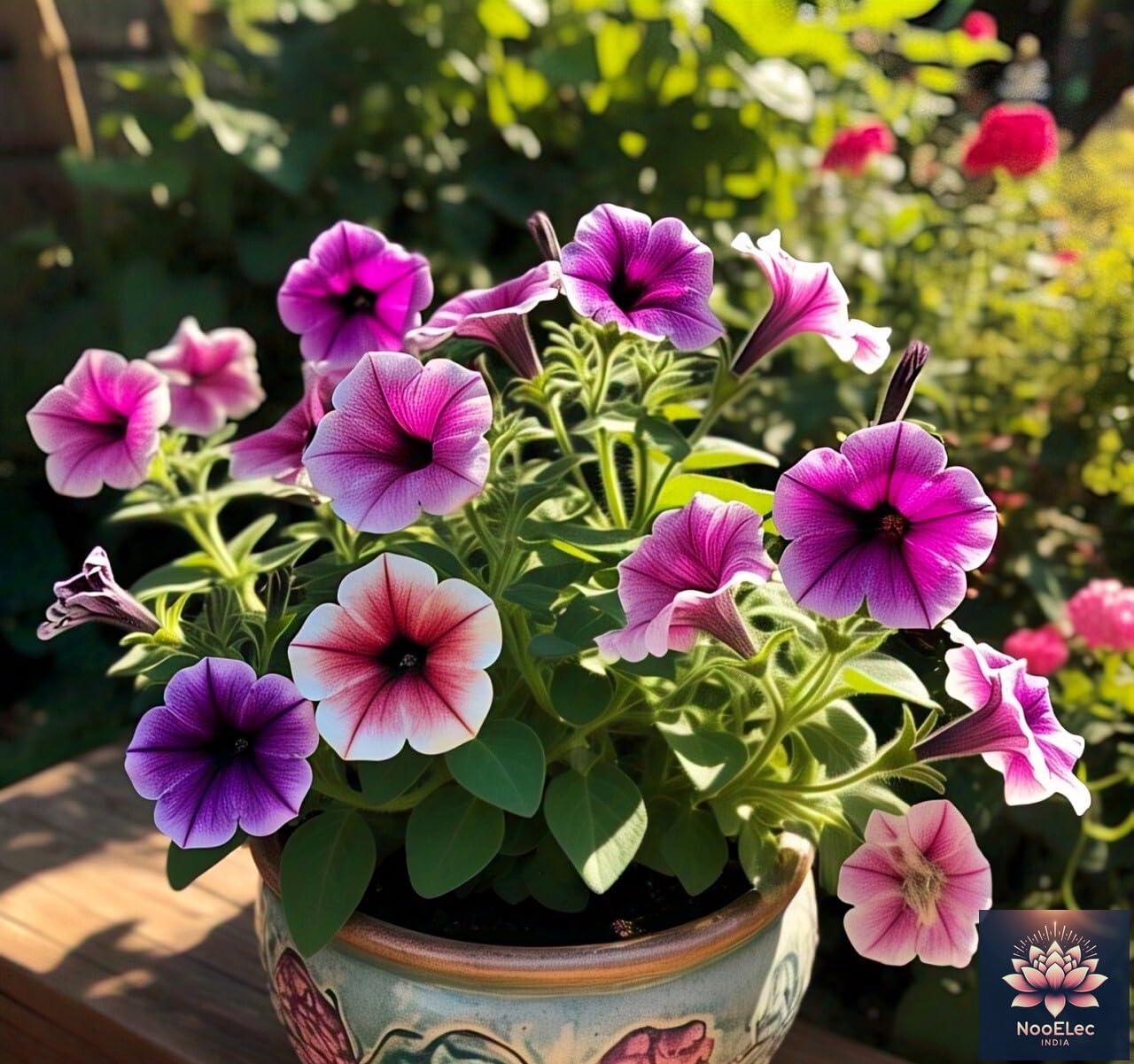50+ SEEDS- Hybrid Flower Seeds For Planting - Grow All Year Round (Petunia Mix Hybrid) - Seeds Ville