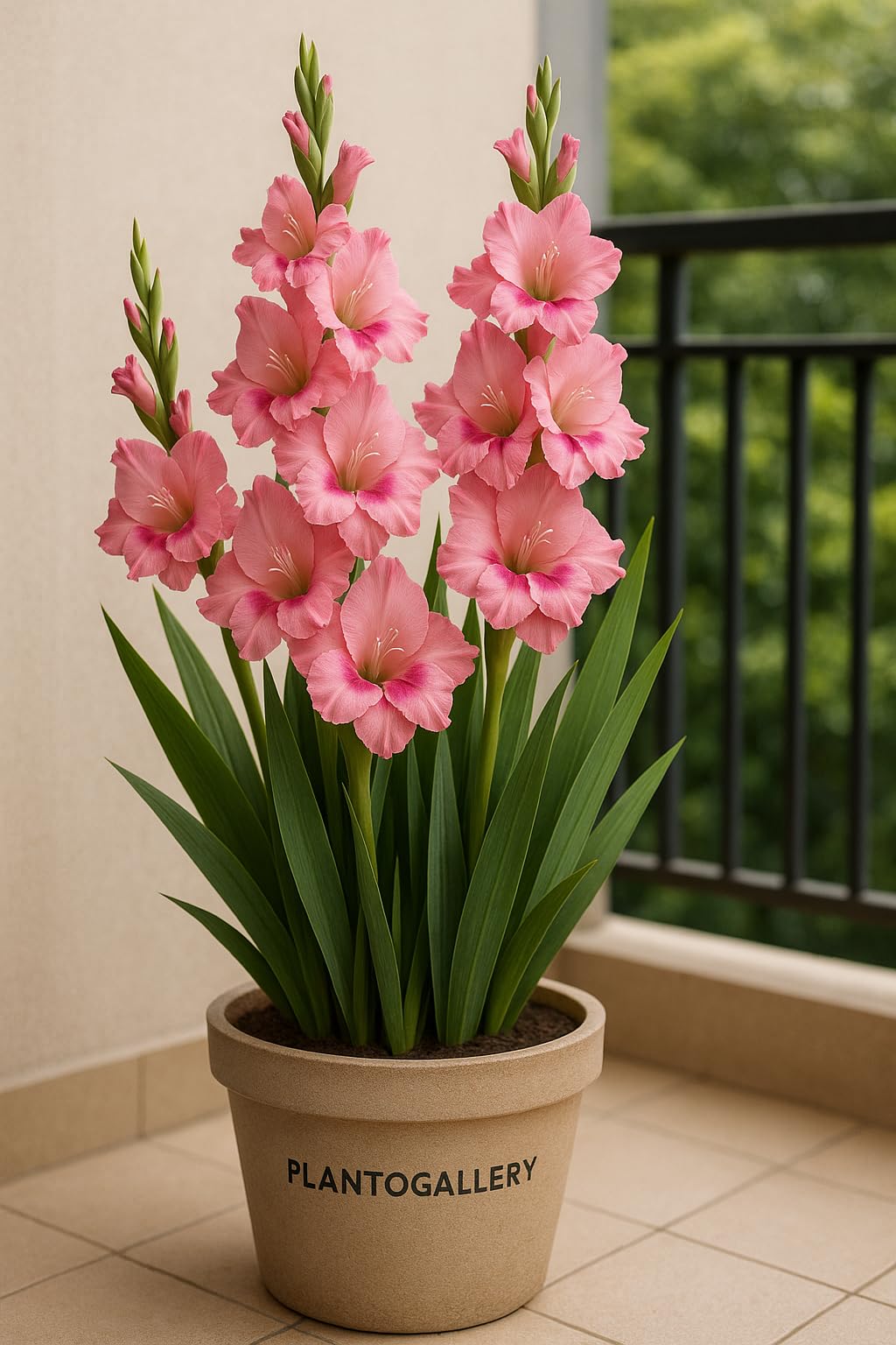 Plantogallery Gladiolus Flower Bulbs ((Multicolor-Pack Of 20 Bulbs))
