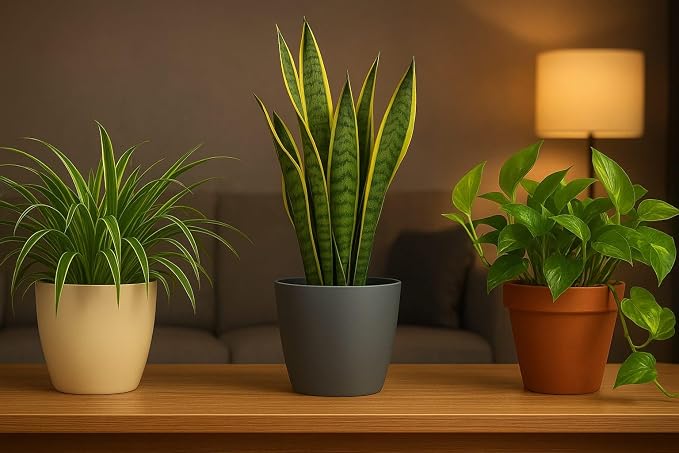 Seeds Ville Indoor Air Purifying Plant Combo Set of 3