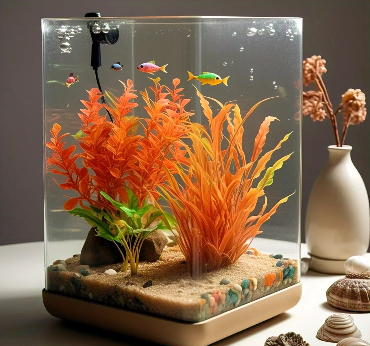 Aquatic Delight - 120 Fish Friendly Aquarium Grass Seeds, Year-Round Growth (BLUE) - Seeds Ville