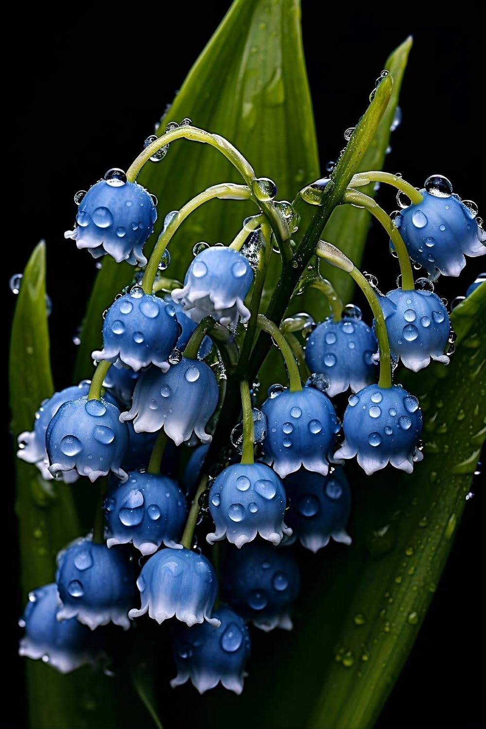 Ritz Farming® Lily Of The Valley Flower Seeds For Your Home and Gardening Pack of 50 to 60 seeds (BLUE)