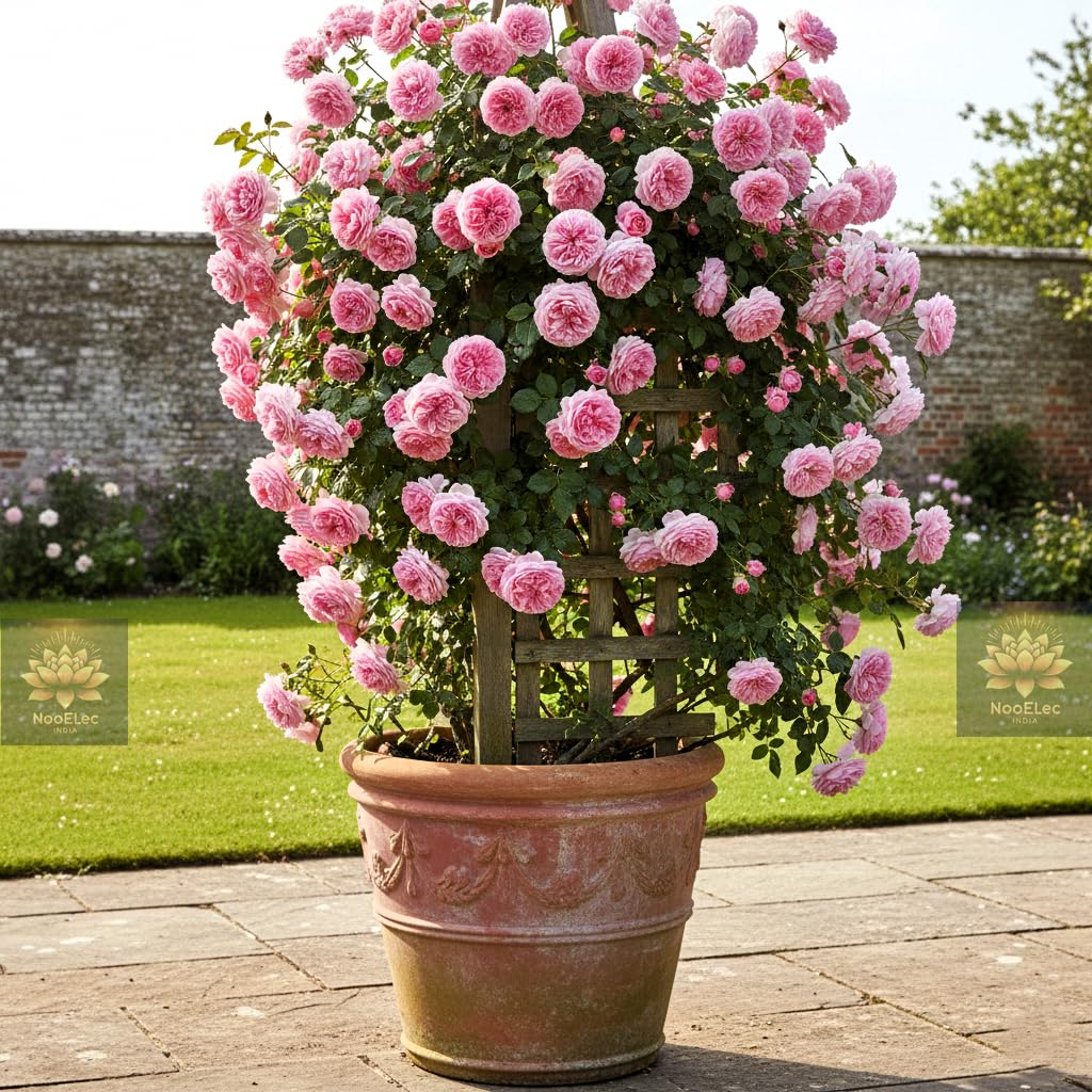 Climbing Rose Seeds for Home Garden (150 Seeds) Hybrid Large Flower Plant, Easy Grow & Low Maintenance, All-Year Flowering, All India Climate Friendly Rose Flower Seed Pack